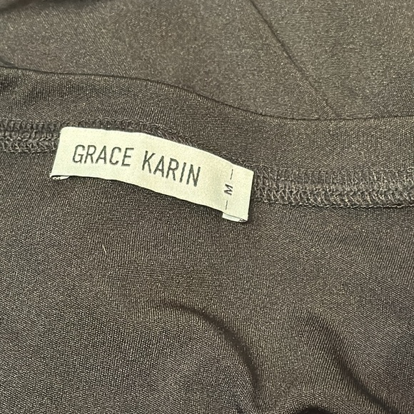 SOLD
Grace Karin elevated basic black swing cocktail  dress Size M - Picture 7 of 9